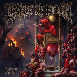 *Cradle Of Filth - Existence Is Futile, Strictly Limited Edition (Vinyl 2xLP, Red/Gold/Black)