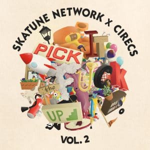 Skatune Network, Cirecs - Pick It The Fuck Up, Vol. 2 (Vinyl LP, White/Black/Red Splatter?)
