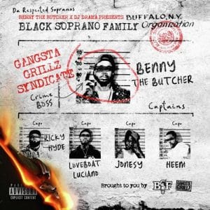 Benny The Butcher X DJ Drama - Black Soprano Family (Vinyl 2xLP)