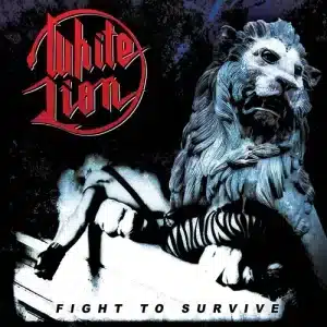 *White Lion - Fight To Survive (Vinyl LP, White/Red/Black Splatter)