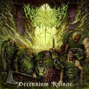 Unfathomable Ruination - Decennium Ruinae (Vinyl EP, Green/Yellow, 45rpm)
