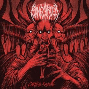 Bonecarver - Carnage Funeral (Vinyl LP, Red/Black/Clear Splatter)