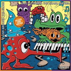 King Gizzard & The Lizard Wizard - Live Around The Globe (Vinyl LP, RSD 2023, 180g, Marbled Yellow Vinyl)