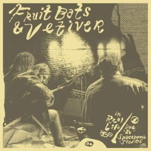 Fruit Bats, Vetiver - In Real Life / Live At Spacebomb Studios (Vinyl LP, "Custard" Vinyl, + Download Card)