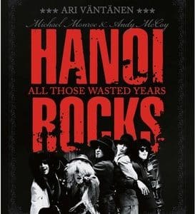 Hanoi Rocks - BOOK: All Those Wasted Years (BOOK, 7" Single, Blue Vinyl)