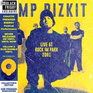 Limp Bizkit - Live At Rock IM Park 2001 (Vinyl 2xLP, Blue/Yellow Marbled Vinyl, RSD BF 2023)