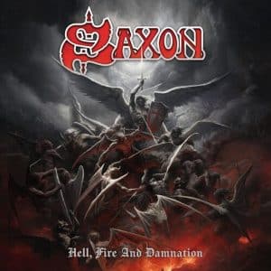 Saxon - Hell, Fire And Damnation (Vinyl LP, 180g, Red/Black Marbled Vinyl)