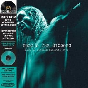 Iggy & The Stooges - Live At Lokerse Feesten, 2005 (Vinyl LP, Trans. Blue Vinyl, RSD 2024)