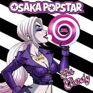 Osaka Popstar - Ear Candy (Vinyl LP, Pink/White Swirl "Bite" Vinyl)