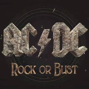 AC/DC - Rock Or Bust, 50th Anniversary Special Edition (Vinyl LP, Gold Vinyl)
