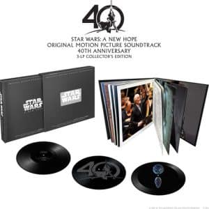John Williams - Star Wars: A New Hope, Original Motion Picture Soundtrack, 40th Anniversary Collectors Set (Vinyl 3xLP, 180g, Box Set)