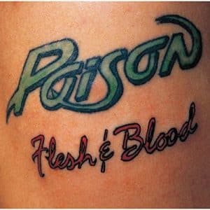 Poison - Flesh & Blood (Vinyl LP, "Sea Glass" Green Vinyl)