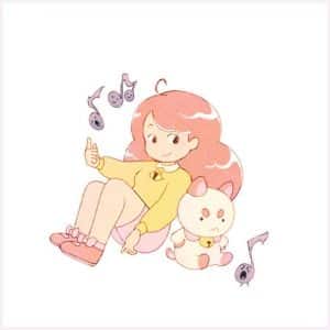 Bee & Puppycat, Original Series Soundtrack (Vinyl 2xLP, "Pretty Patrick Pink & Wizard Green" Vinyl)