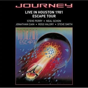 Journey – Live In Houston 1981 Escape Tour (Vinyl 2xLP, Red & White Colored)