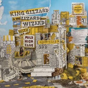 King Gizzard & The Lizard Wizard - Sketches Of Brunswick East (Vinyl LP, "Yellow & Black Ice Cloudy" Color)