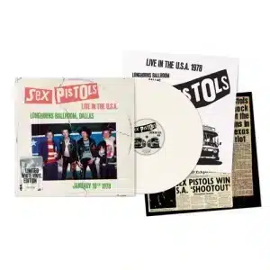 Sex Pistols - Live In U.S.A. 1978: Longhorns Ballroom Dallas (Vinyl LP, White Color)