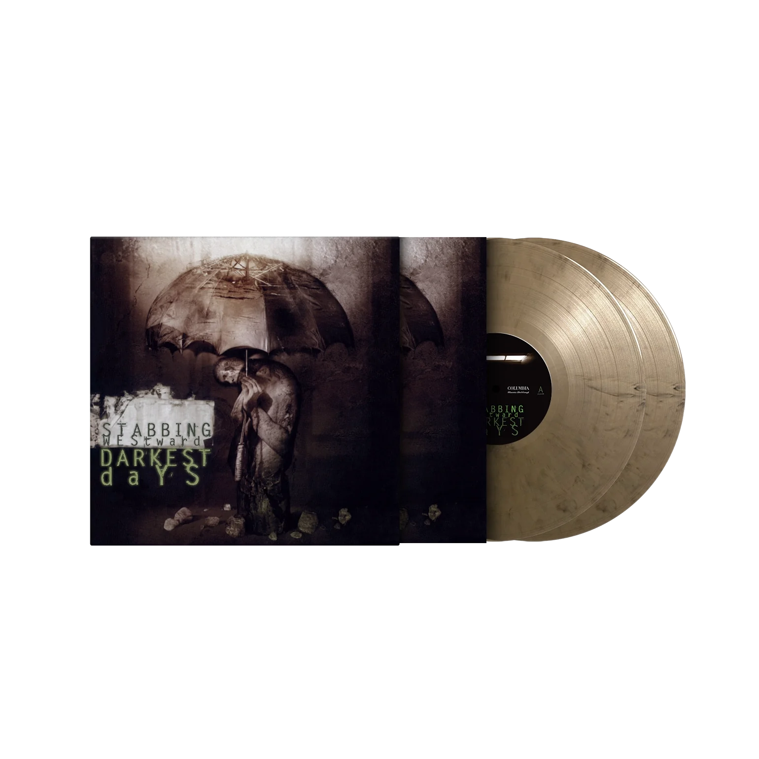 Stabbing Westward - Darkest Days (Vinyl 2xLP, "Gold & Black Marbled" Color, 180g)
