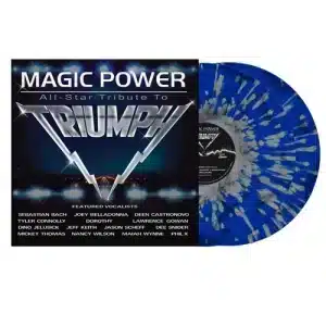 Triumph - Magic Power: All Star Tribute to Triumph (Vinyl 2xLP, Blue With Grey Splatter)
