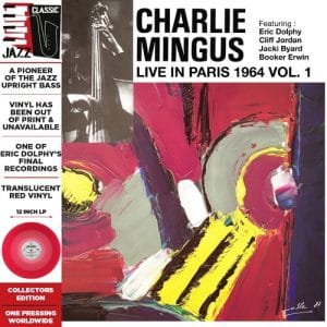 Charlie Mingus - Live In Paris 1964 Vol. 1 (Vinyl LP, Translucent Red Color)