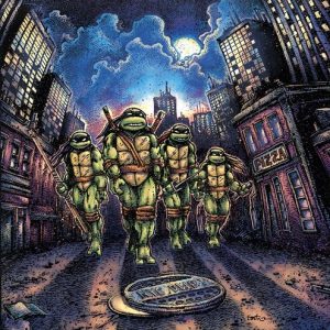 John Duprez - Teenage Mutant Ninja Turtles O.S.T. (Vinyl 2xLP, "Ninja Turtle Green &Shredder Purple Swirl" Color)