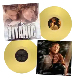 James Horner - Titanic O.S.T. (Vinyl 2xLP, Translucent Yellow Color, W/ Poster)