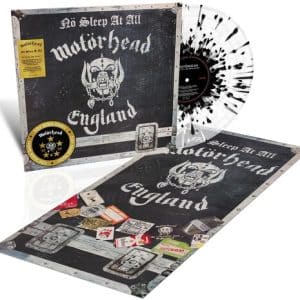 Motörhead - No Sleep At All (Vinyl LP, "Clear With White / Black Splatter" Color)