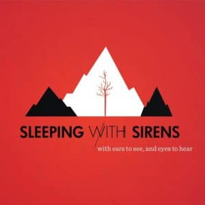 Sleeping With Sirens - With Ears To See And Eyes To Hear (Vinyl LP, "Opaque Bone With Red And Black Splatter)