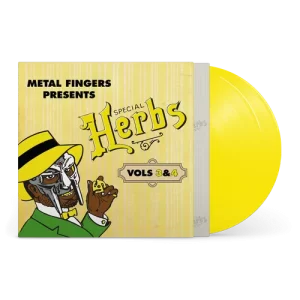 MF DOOM - Metal Fingers Presents: Special Herbs Vol. 3 & 4 (Vinyl 2xLP, "Lemon Yellow" Color)