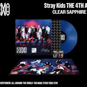 Stray Kids - KARMA (Vinyl LP, "Clear Sapphire" Color)