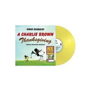 Vince Guaraldi - A Charlie Brown Thanksgiving (Vinyl LP, "Yellow Jelly Bean" Color)