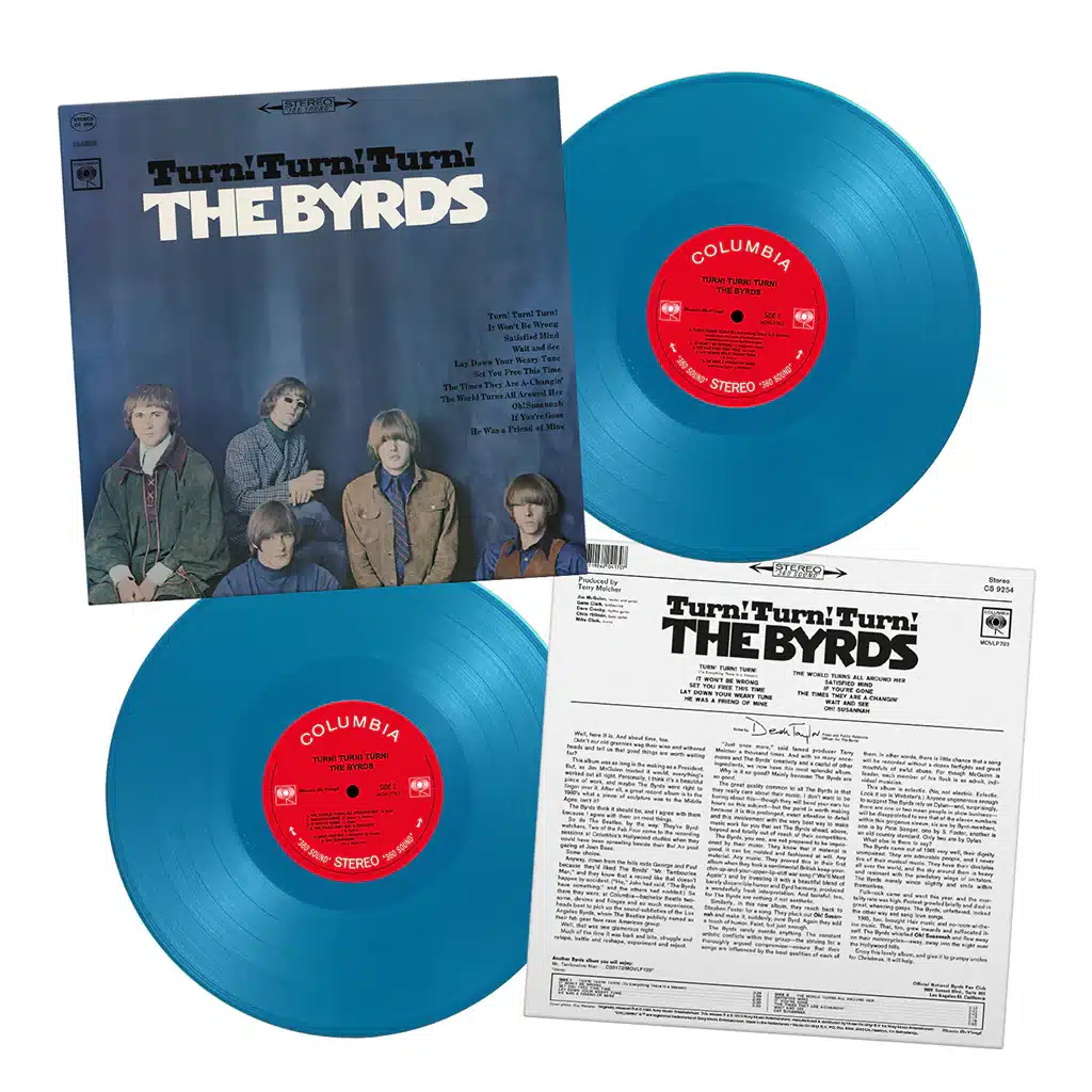 The Byrds - Turn! Turn! Turn! (Vinyl LP, Blue Color)