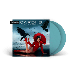 Cardi B - AM I THE DRAMA? (Vinyl 2xLP, "Baby Blue" Color, Signed)