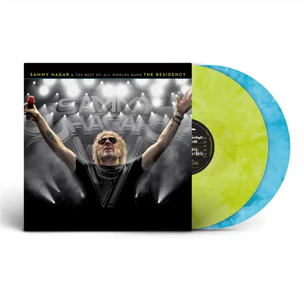 Sammy Hagar - Sammy Hagar & The Best Of All Worlds Band (Vinyl 2xLP, "Amplified Lime & Reverb Blue" Color)
