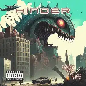 Hinder - Back To Life (Vinyl LP, "Mint Green" Color)